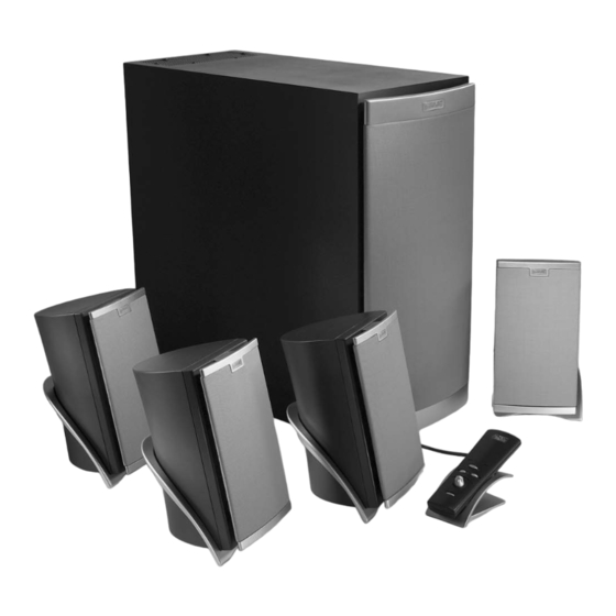 Altec Lansing SELECT 641 Guia Del Usuario