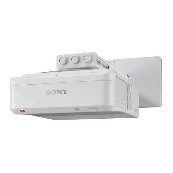 Sony VPL-SW535C Manual De Referencia Rápida