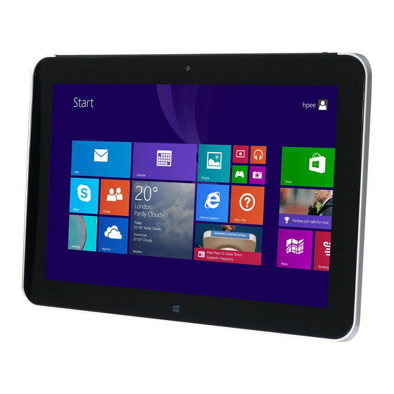 HP ElitePad 1000 G2 Guia Del Usuario
