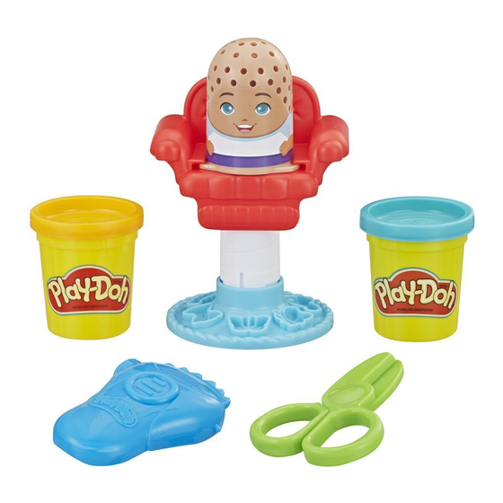 Hasbro Play-Doh Crazy Cuts Manual De Instrucciones