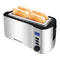 Elite Gourmet ECT4400/ECT4400B - Manual del Tostador de 4 Rebanadas con Ranura Larga