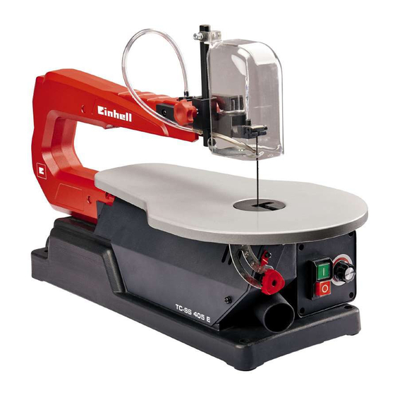 EINHELL TC-SS 405 E Manual De Instrucciones