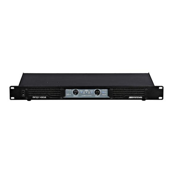 JB Systems amp 100.2 Manual De Instrucciones