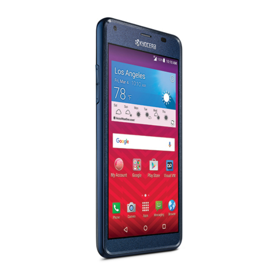 Kyocera Hydro REACH Guia Del Usuario