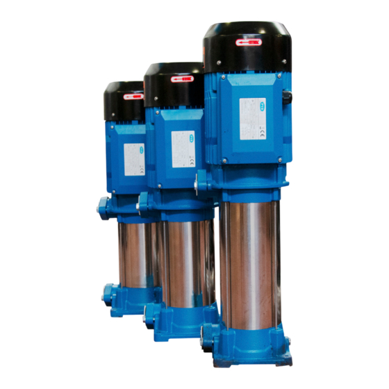 PYD Electrobombas VERTI Serie Manual De Instalación Y Mantenimiento