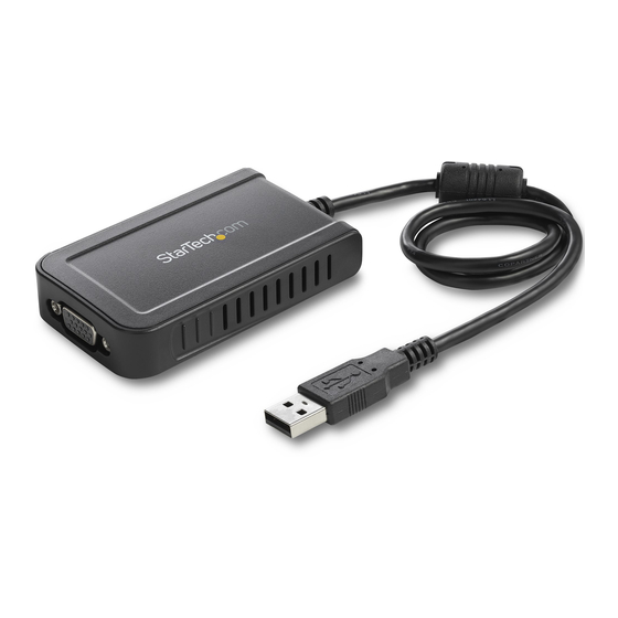 StarTech.com USB2DVIE3 Guia Del Usuario