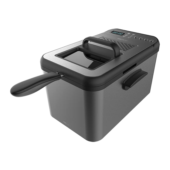 cecotec CLEANFRY LUXURY 4000 Manual De Instrucciones