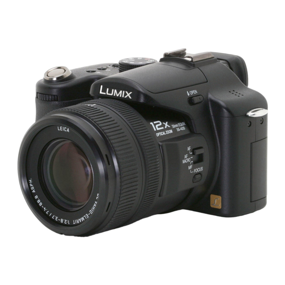 Panasonic Lumix DMC-FZ50 Instrucciones De Funcionamiento