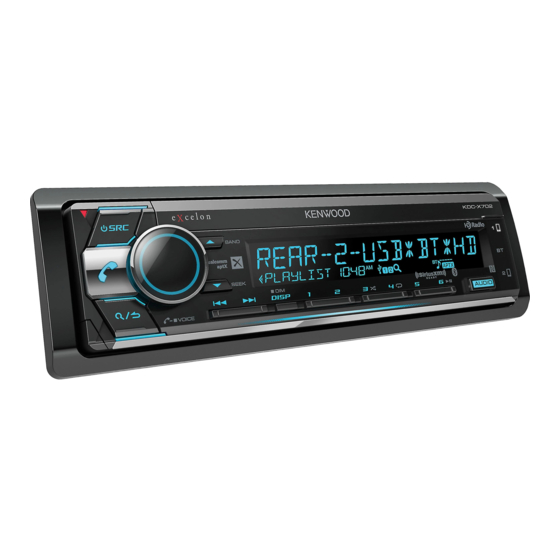 Kenwood KDC-X702 Manual De Instrucciones