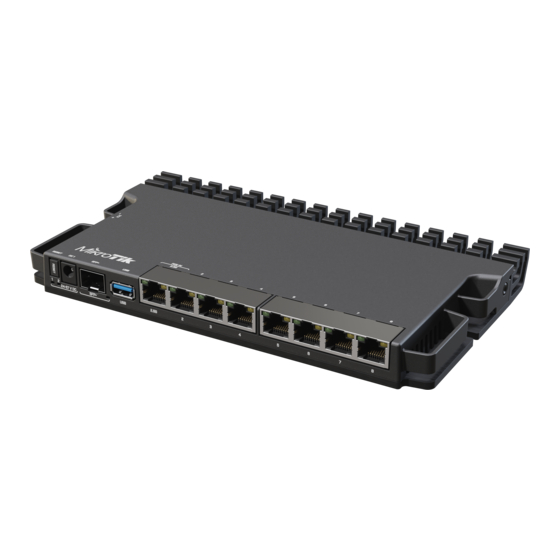 MikroTik RB5009UG+S+IN Guía Rápida