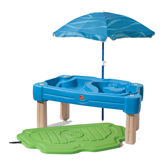 Step2 Cascading Cove Sand & Water Table Manual De Instrucciones