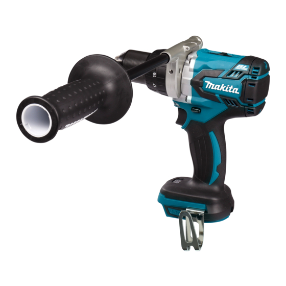 Makita DDF481 Instrucciones Originales