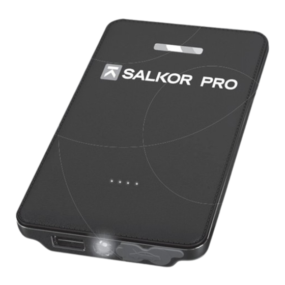SALKOR PRO AMF 7300 Manual Del Usuario Y Garantía