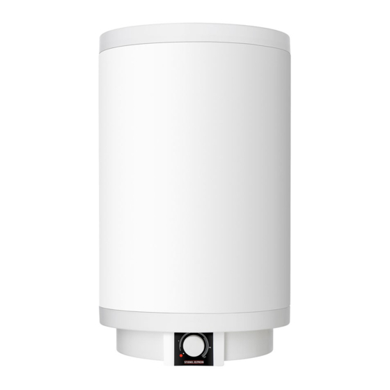 Stiebel Eltron PSH Trend 30-1 SA Operación E Instalación
