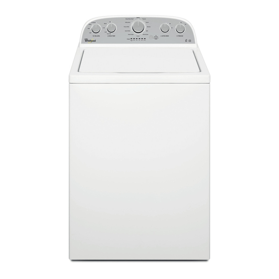 Whirlpool 4KWTW4605FW0 Manual De Uso Y Cuidado