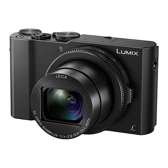 Panasonic LUMIX DMC-LX15 Instrucciones De Funcionamiento Para Características Avanzadas