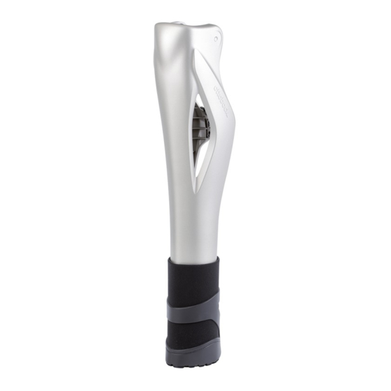 Ottobock Genium Protector 4X880 Instrucciones De Uso