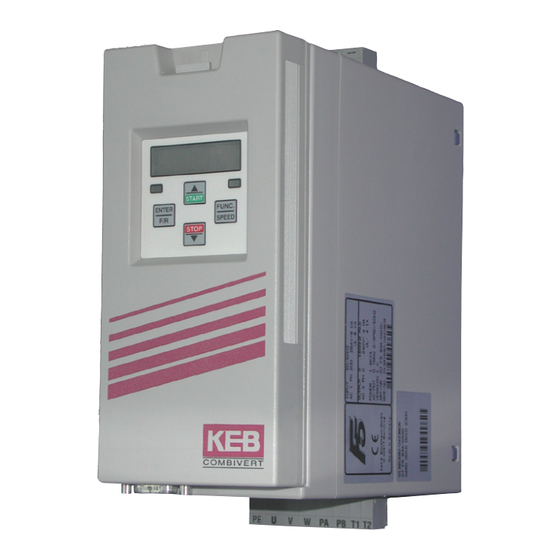 KEB COMBIVERT F5 SERVO Manual Del Usuario