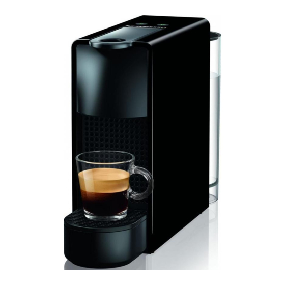 Nespresso ESSENZA MINI Manual De Instrucciones