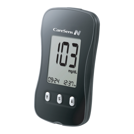 i-SENS CareSens N Manual Del Usuario