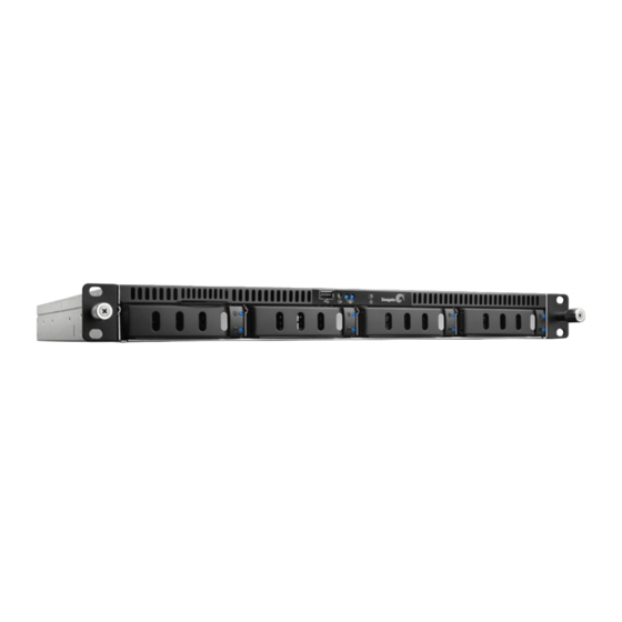 Seagate Business Storage 4-Bay Rackmount NAS Manual De Usuario