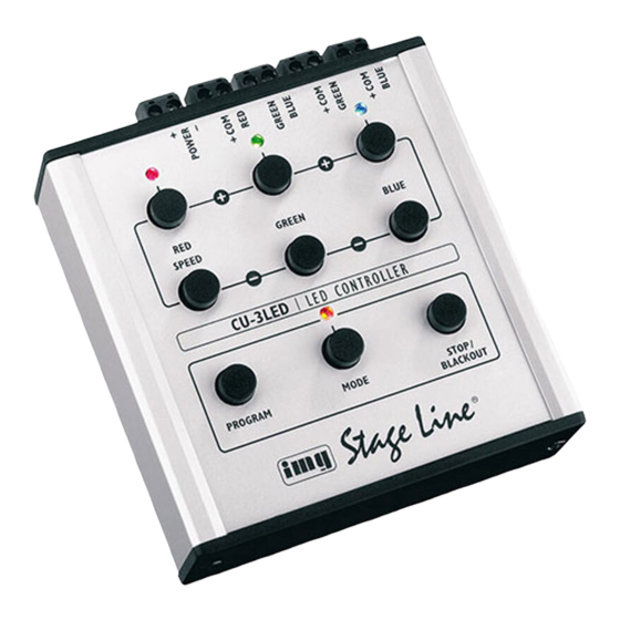 Monacor International img Stage Line CU-3LED Manual Del Usuario