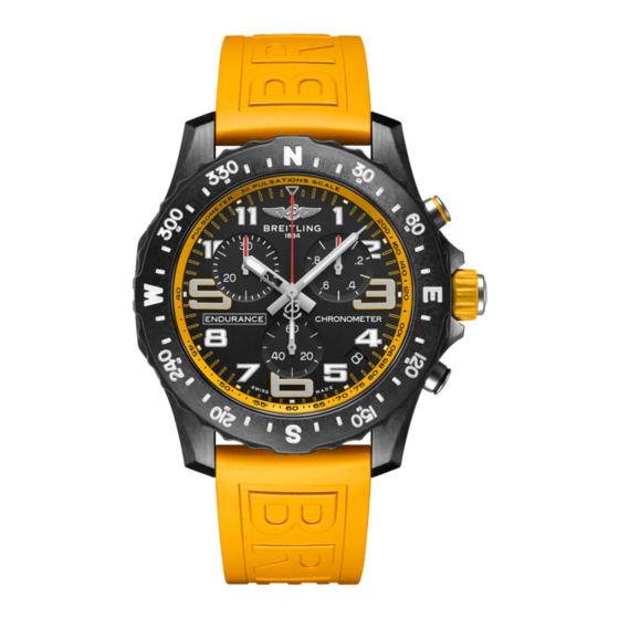 Breitling ENDURANCE PRO Manual Del Usuario