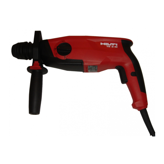 Hilti TE 3-M Manual De Instrucciones Original