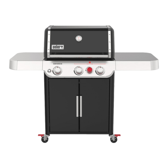 Weber GENESIS E-325s Manual Del Propietário
