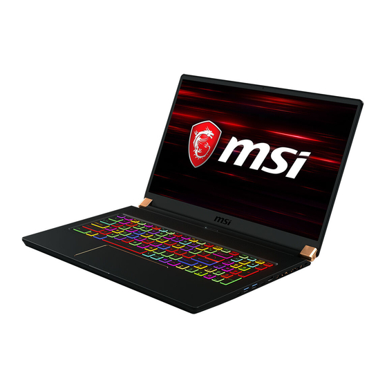 MSI MS-16V2 Manuales