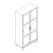 Muebles de Interior Ameriwood HOME B345278296PCOM01 Manual De Instrucciones