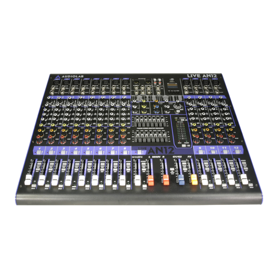 Audiolab Live AN12 Manual De Usuario