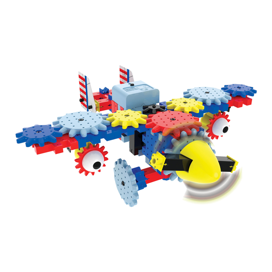 The Learning Journey Techno Gears Aero Trax Plane Manual Del Usuario