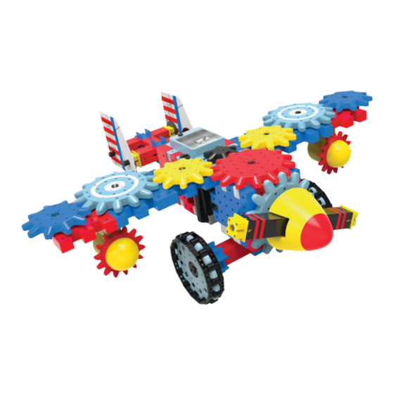 The Learning Journey Techno Gears AERO TRAX PLANE Manual Del Usuario