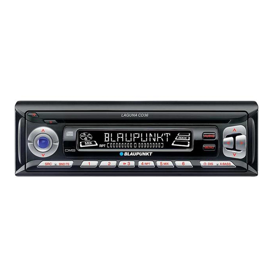 Blaupunkt Laguna CD36 Manuales