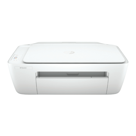 HP DeskJet Ink Advantage 2300 All-in-One Serie Guia Del Usuario