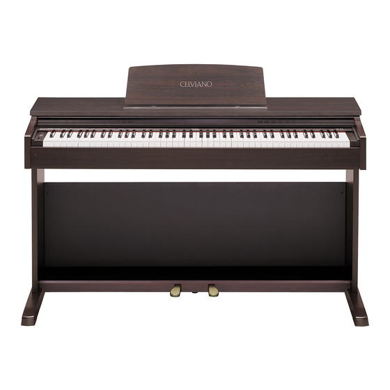 Casio CELVIANO AP-24 Guia Del Usuario