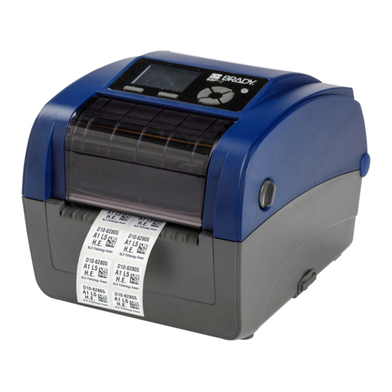 Brady BBP12 Guía De Instalación Rápida