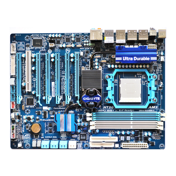 Gigabyte GA-890FXA-UD7 Manual De Usuario