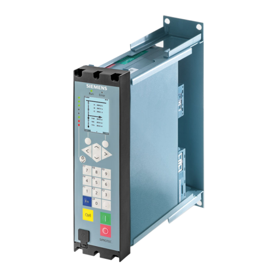 Siemens SIPROTEC 5 Compact Manual
