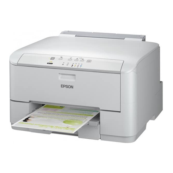 Epson WP-4011 Manual De Usuario