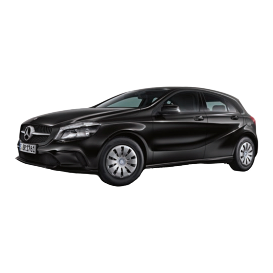 Mercedes-Benz Clase A 2015 Instrucciones De Servicio