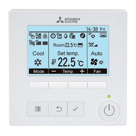 Mitsubishi Electric PAR-40MAA Manual De Instalación