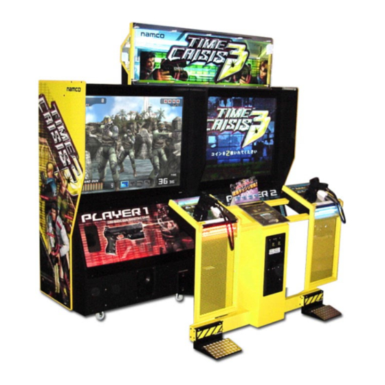 NAMCO TIME CRISIS III DX Manual Del Usuario