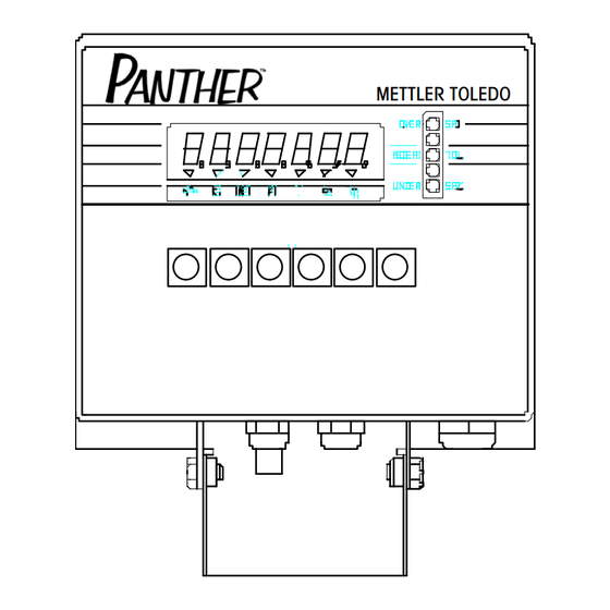 Mettler Toledo Panther Guia Del Usuario