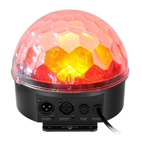 thomann Fun Generation LED Diamond Dome Manual De Instrucciones