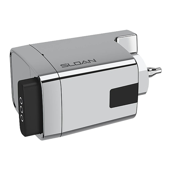 Sloan Optima Plus EBV-500-A Instrucciones De Instalación