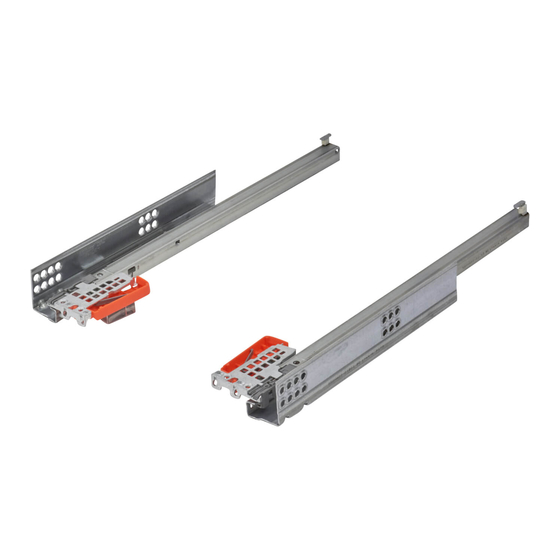 blum TANDEM Guia De Inicio Rapido