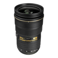 Nikon AF-S NIKKOR 24-70mm f/2.8G ED Manual Del Usuario