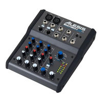 Alesis MultiMix 4 USB FX Guia Del Usuario